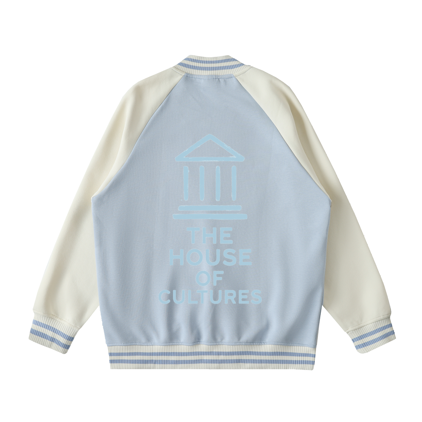 Focus On The Good Varsity Jacket - Raglan sleeve