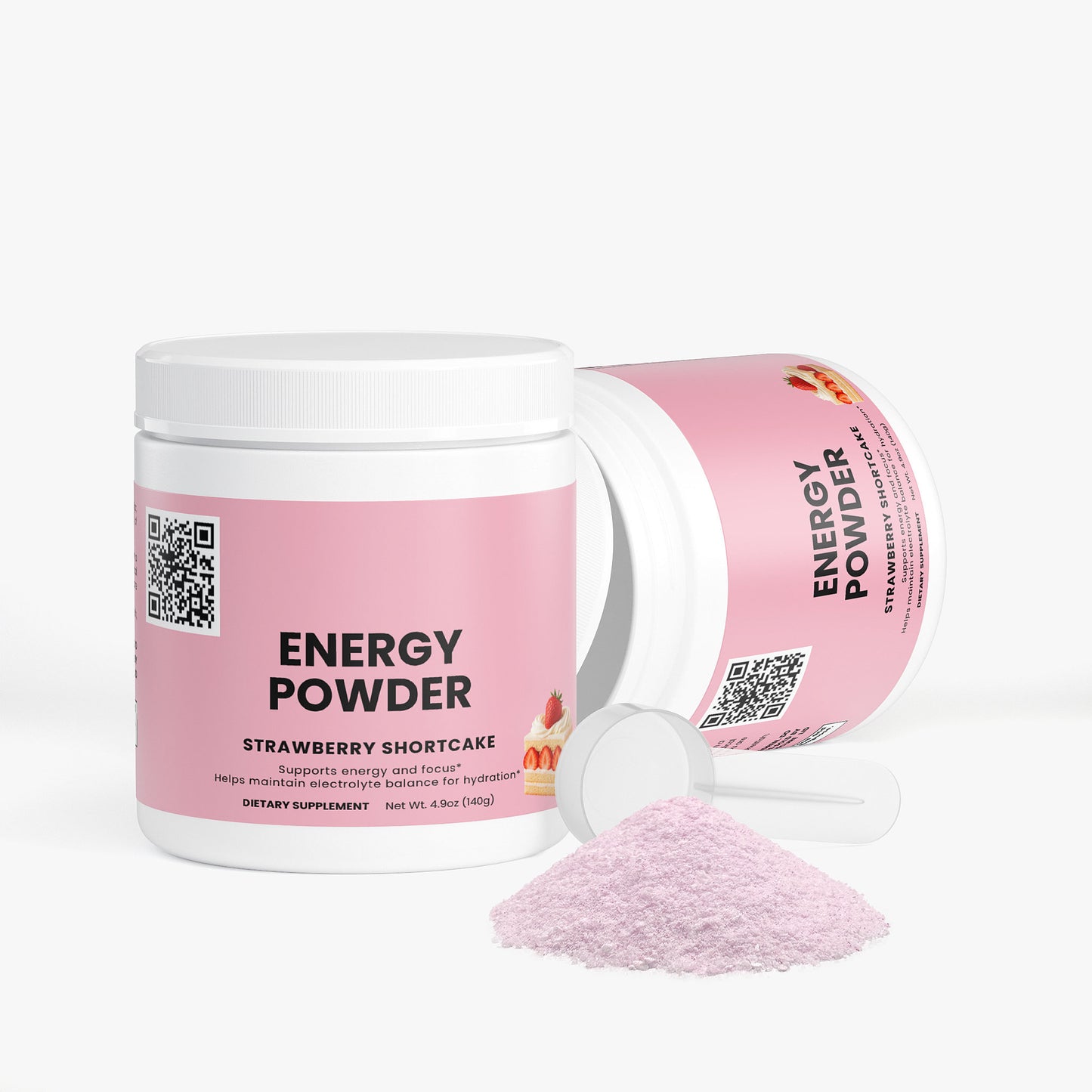 Energy Powder (Strawberry Shortcake)