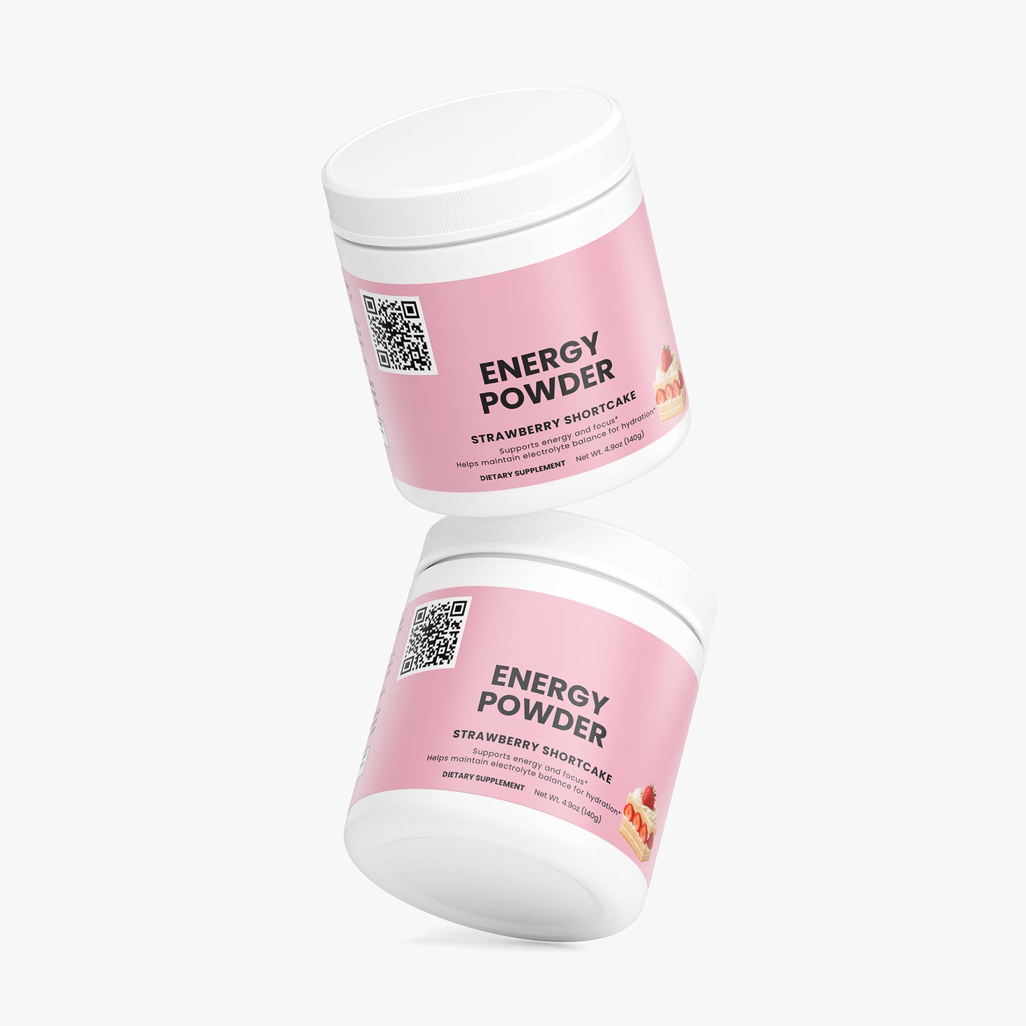 Energy Powder (Strawberry Shortcake)