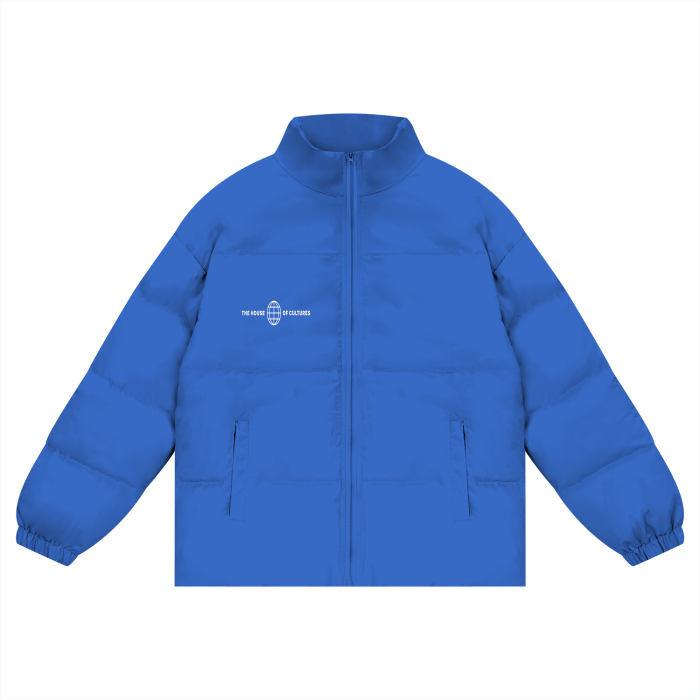 Unisex Zipper Puffer Coat
