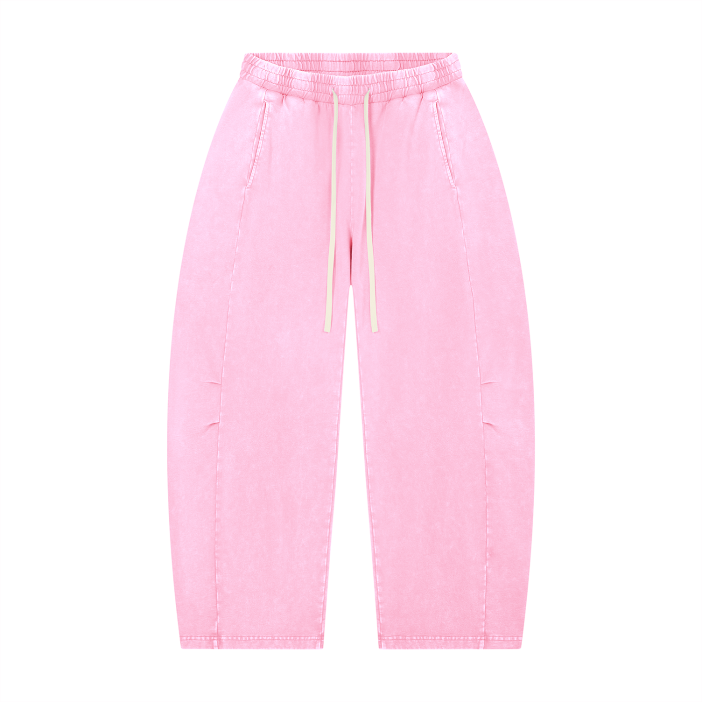 Unisex  Barrel Leg Pants