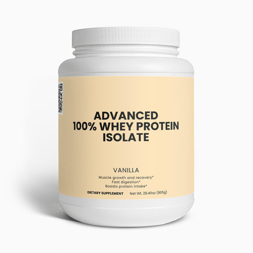 Advanced 100% Whey Protein Isolate (Vanilla)