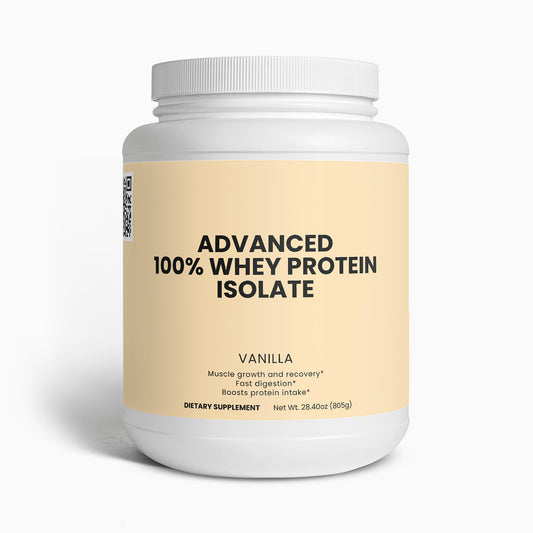 Advanced 100% Whey Protein Isolate (Vanilla)