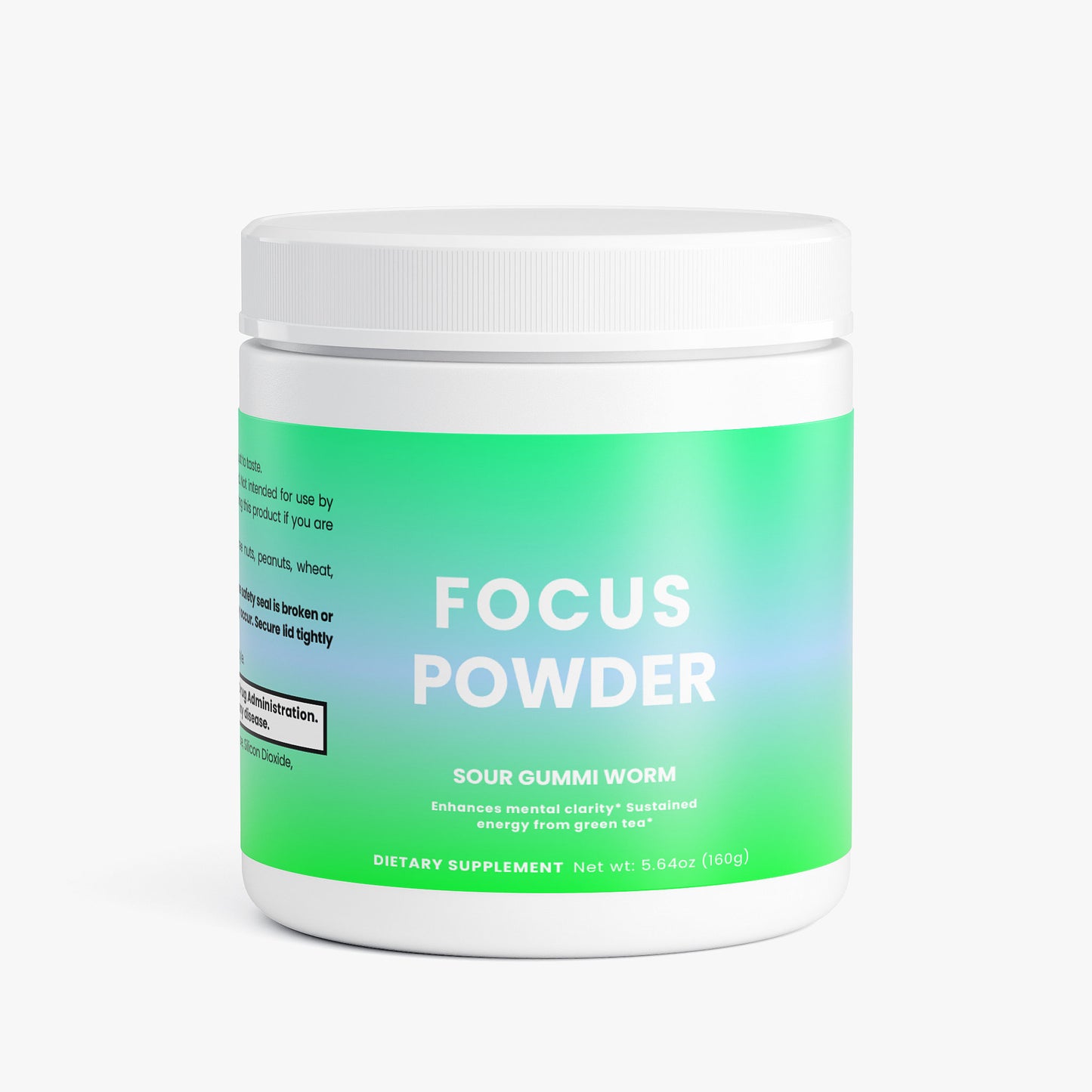 Focus Powder (Sour Gummi Worm)