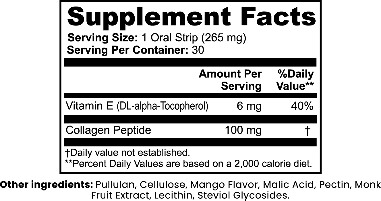 Collagen Strips - Princess Collection