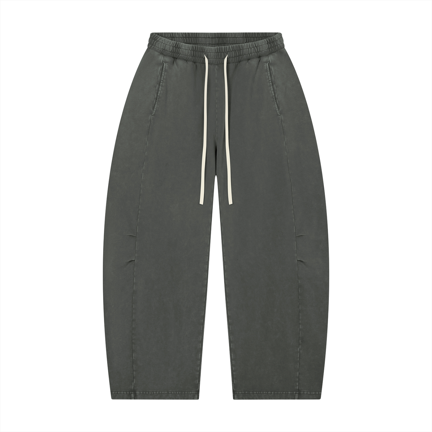 Unisex  Barrel Leg Pants
