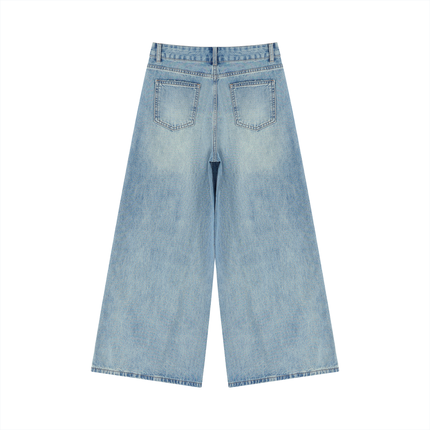 Women’s Vintage Wash Wide Leg Jeans