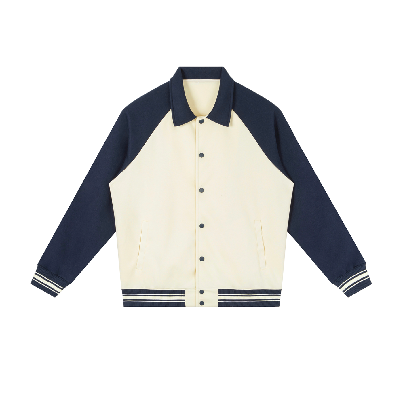 Contrast Sleeve Jacket