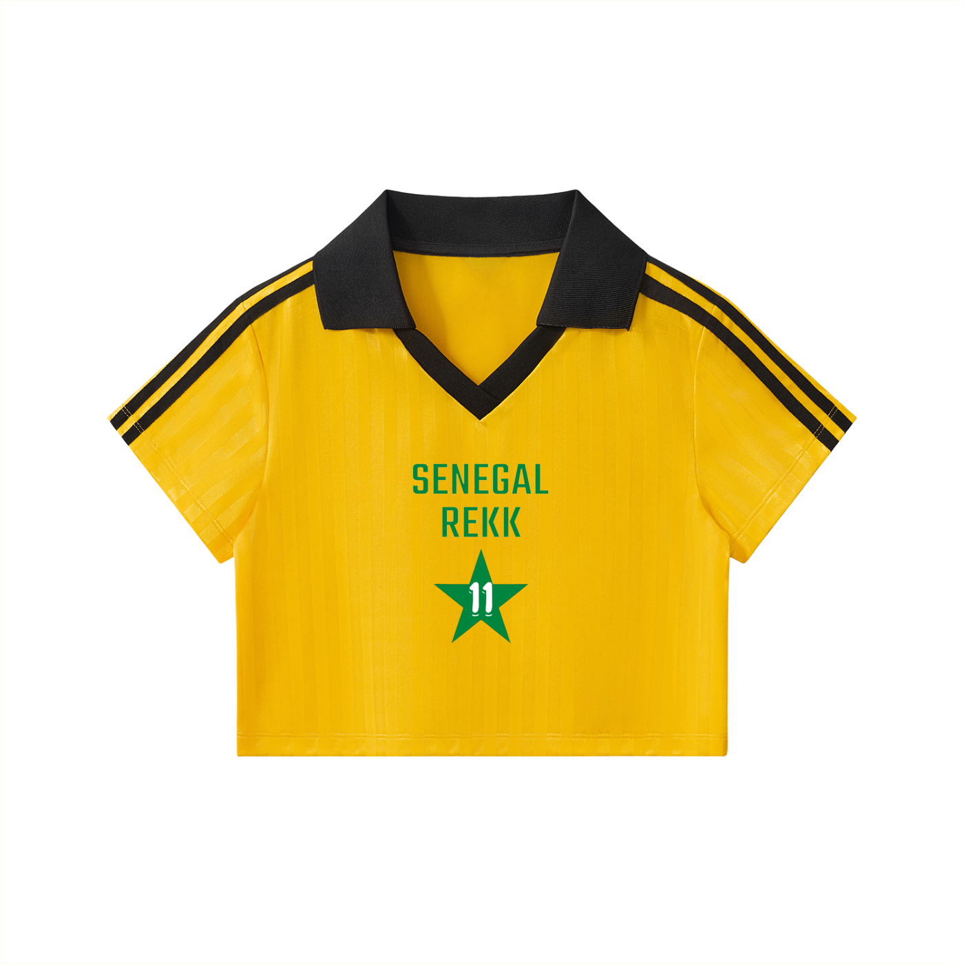 Senegal Rekk Crop Top