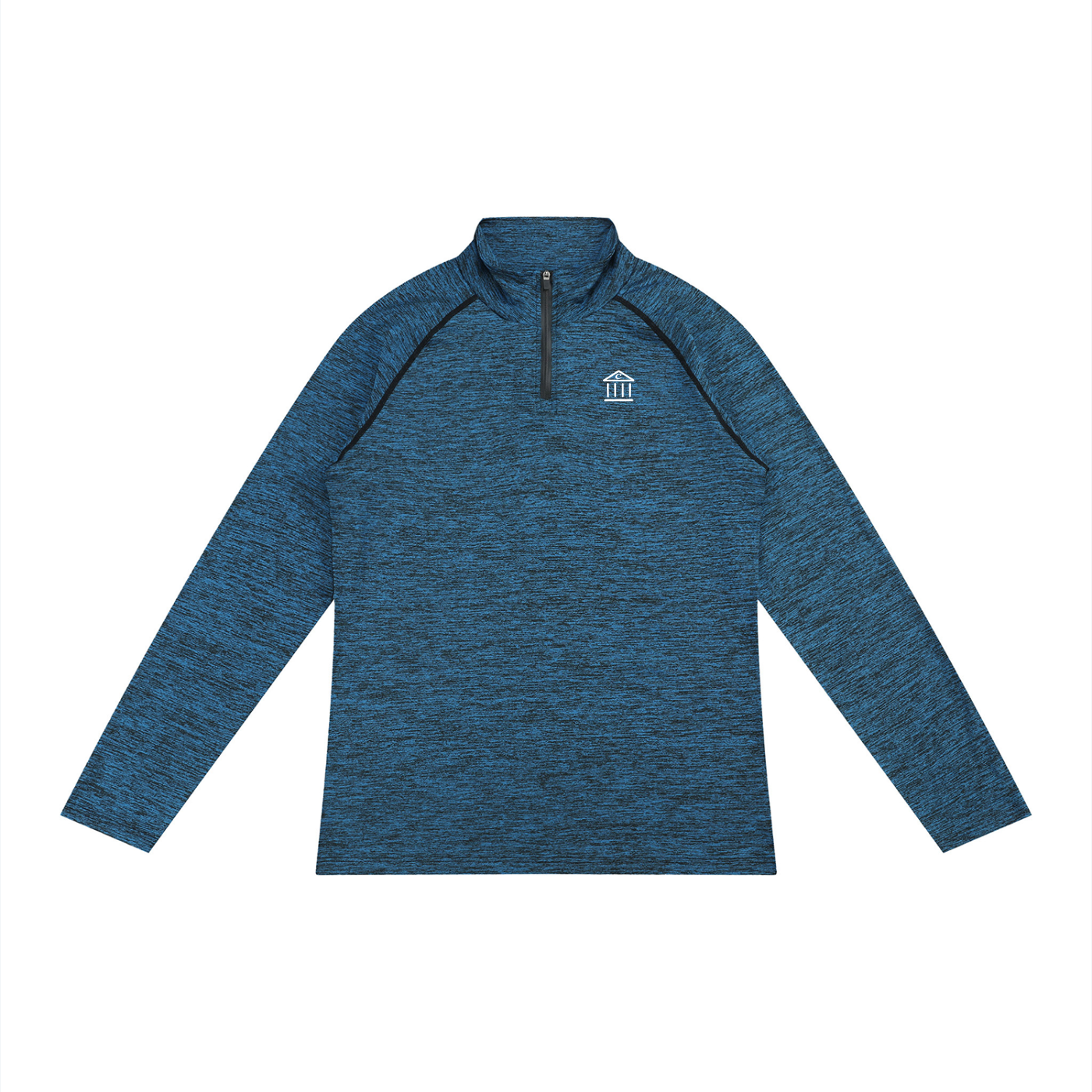 Men's Quarter-Zip Performance Long Sleeve T-Shirt