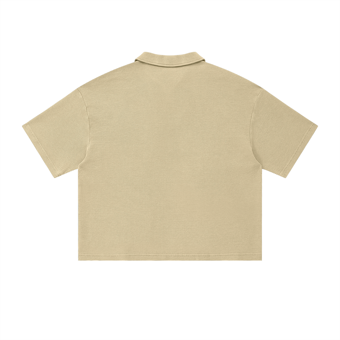 Unisex Vintage Wash Boxy Polo Shirt