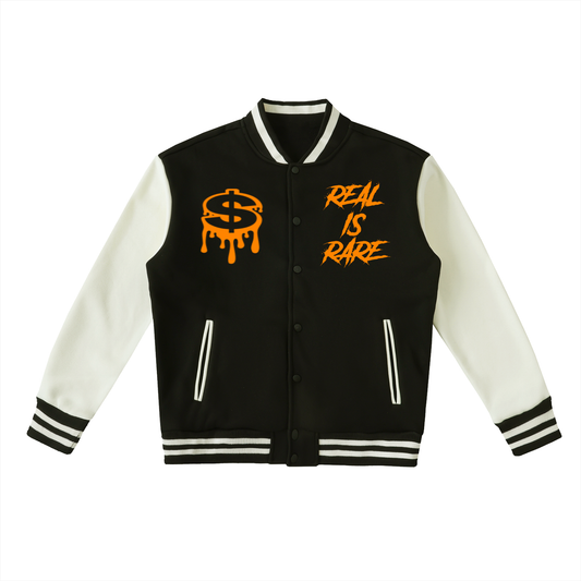 Real Is Rare Varsity Jacket