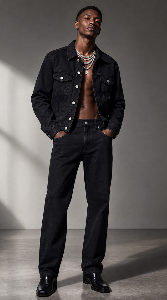 Vintage Wash Denim Jacket
