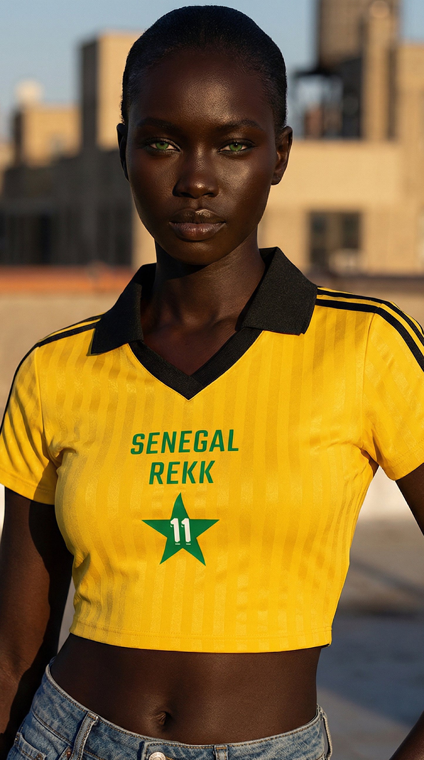 Senegal Rekk Crop Top