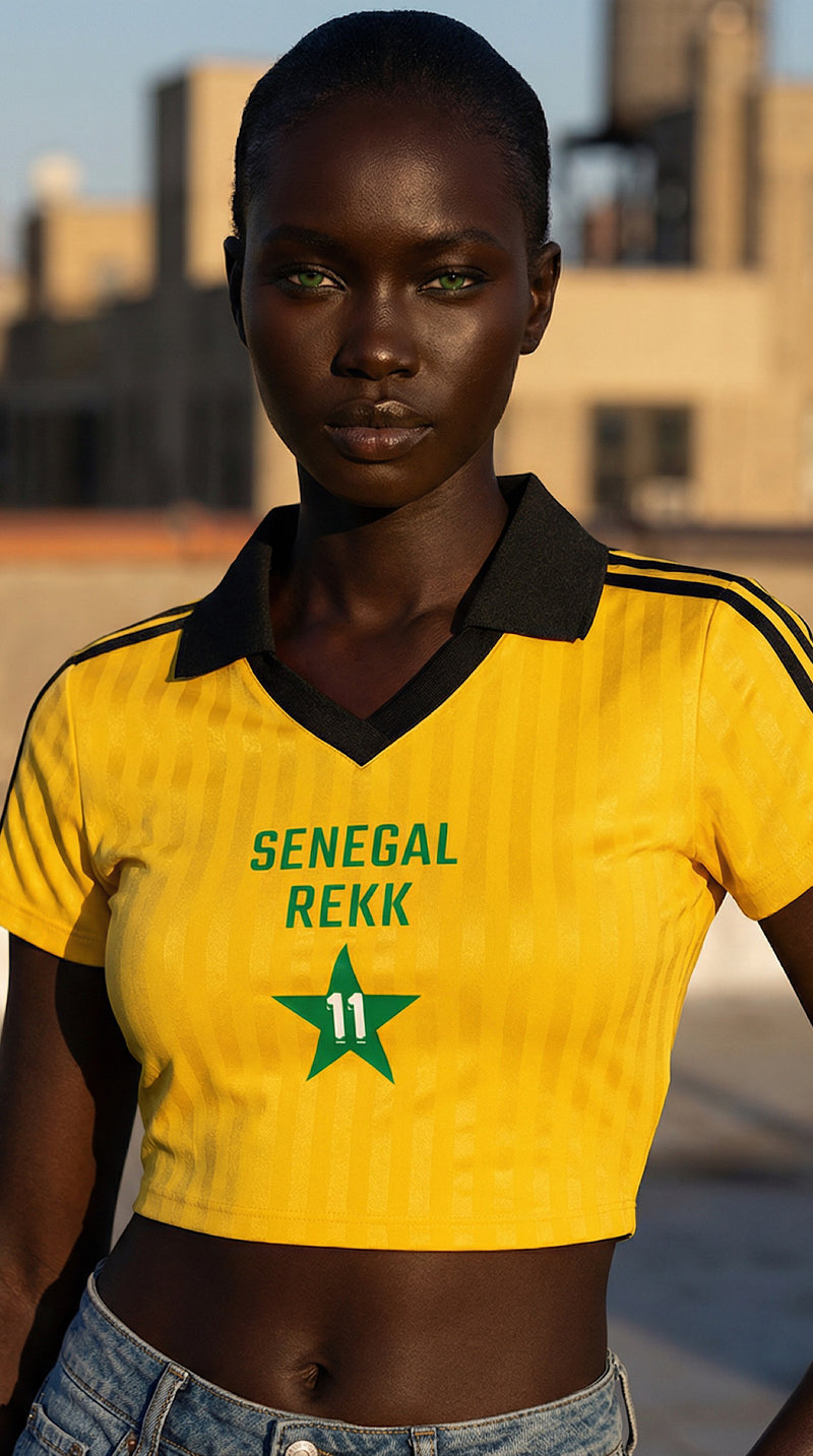 Senegal Rekk Crop Top