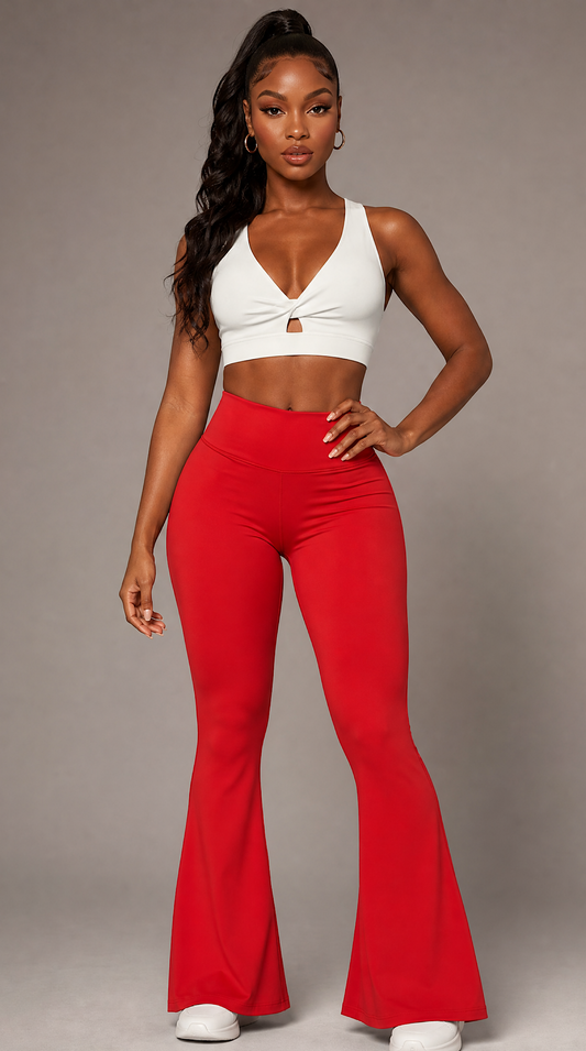 Women’s High Rise Flared Leggings
