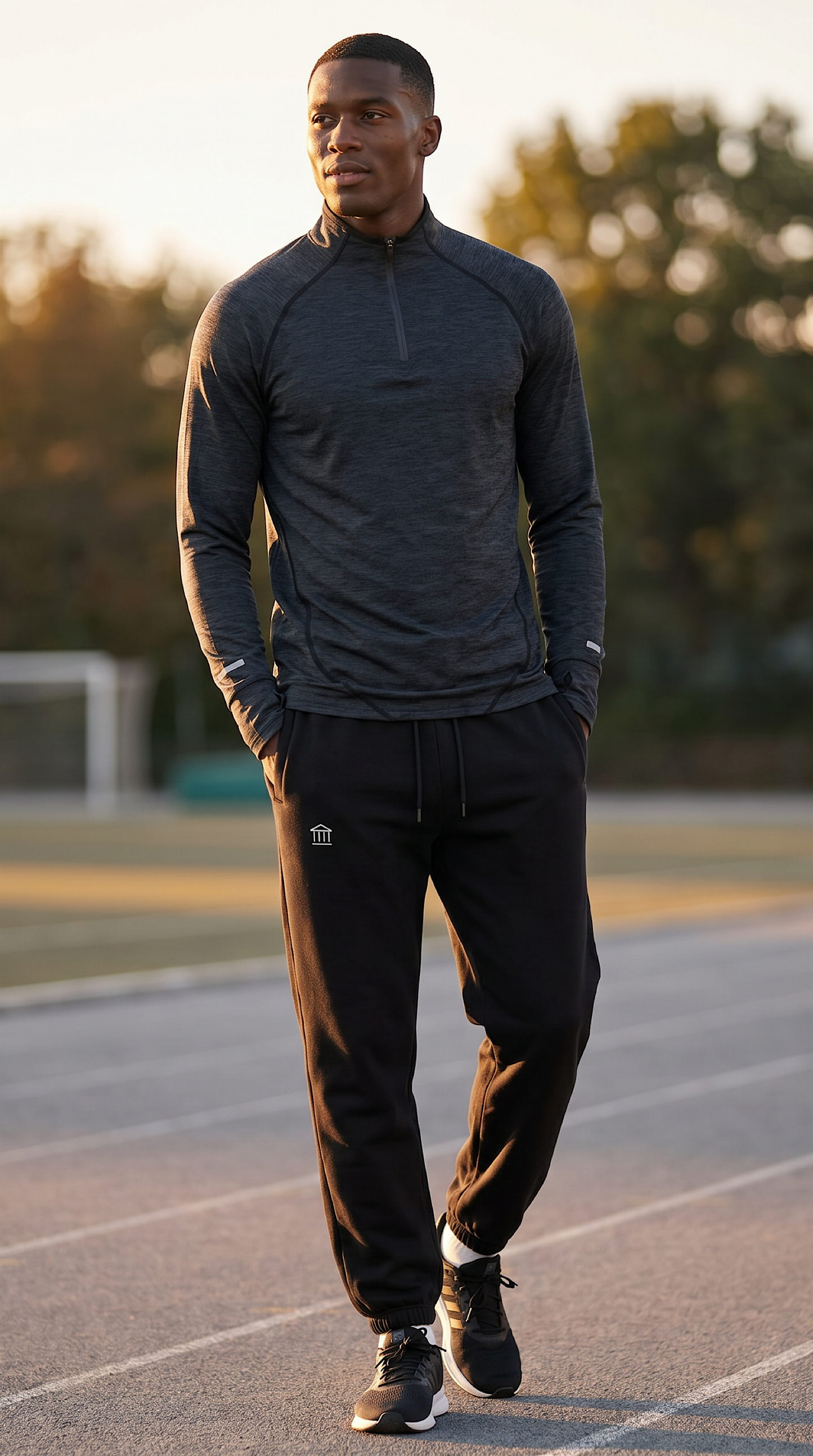 Men's Quarter-ZipTraining Shirt