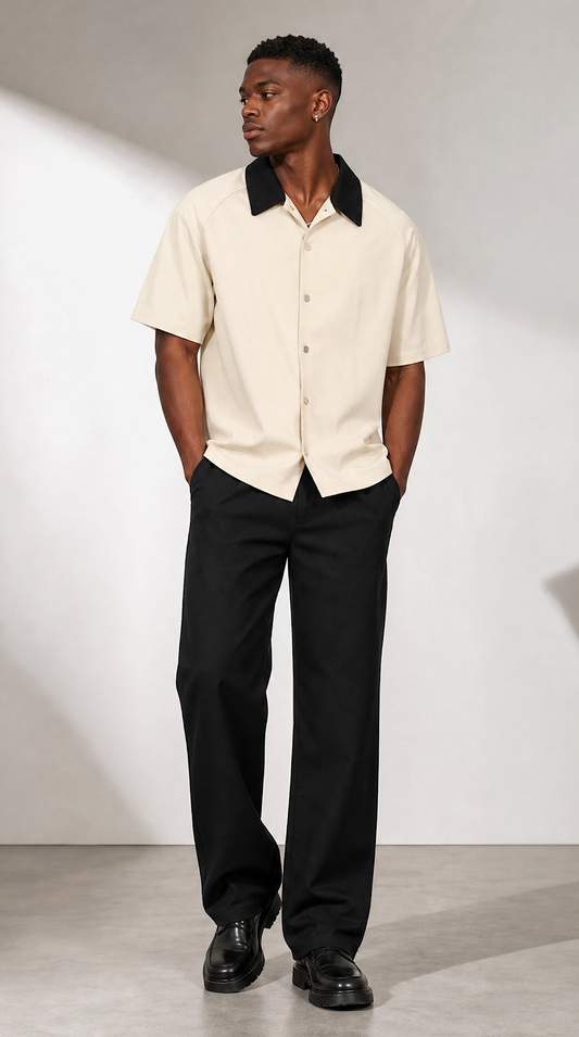Block Short Sleeve Shirt