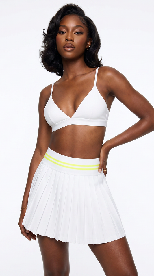 Women’s Cropped V-Neck Sports Bra