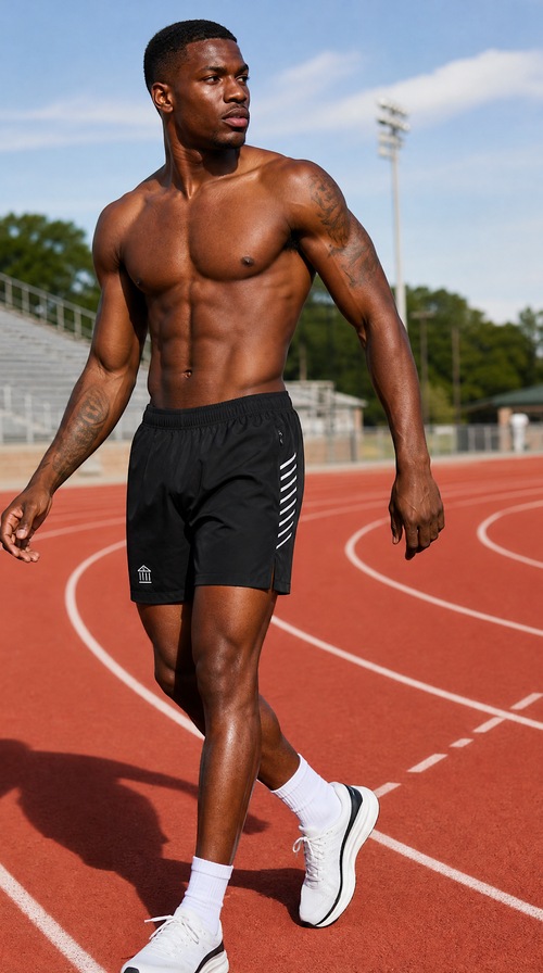 Men's Side-Stripe Performance Shorts