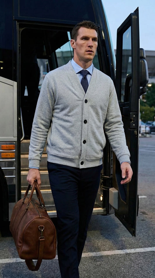 Heavyweight Sweat Cardigan