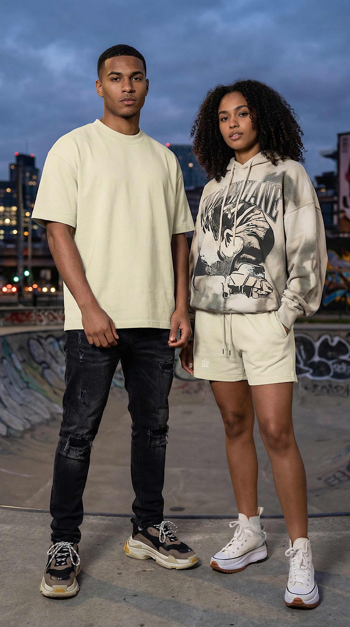 Vintage Wash Drop Shoulder T-shirt