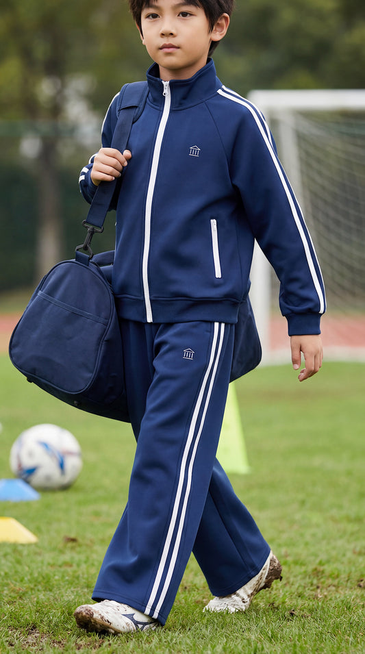 Kids’ Contrast Tape Sweatpants