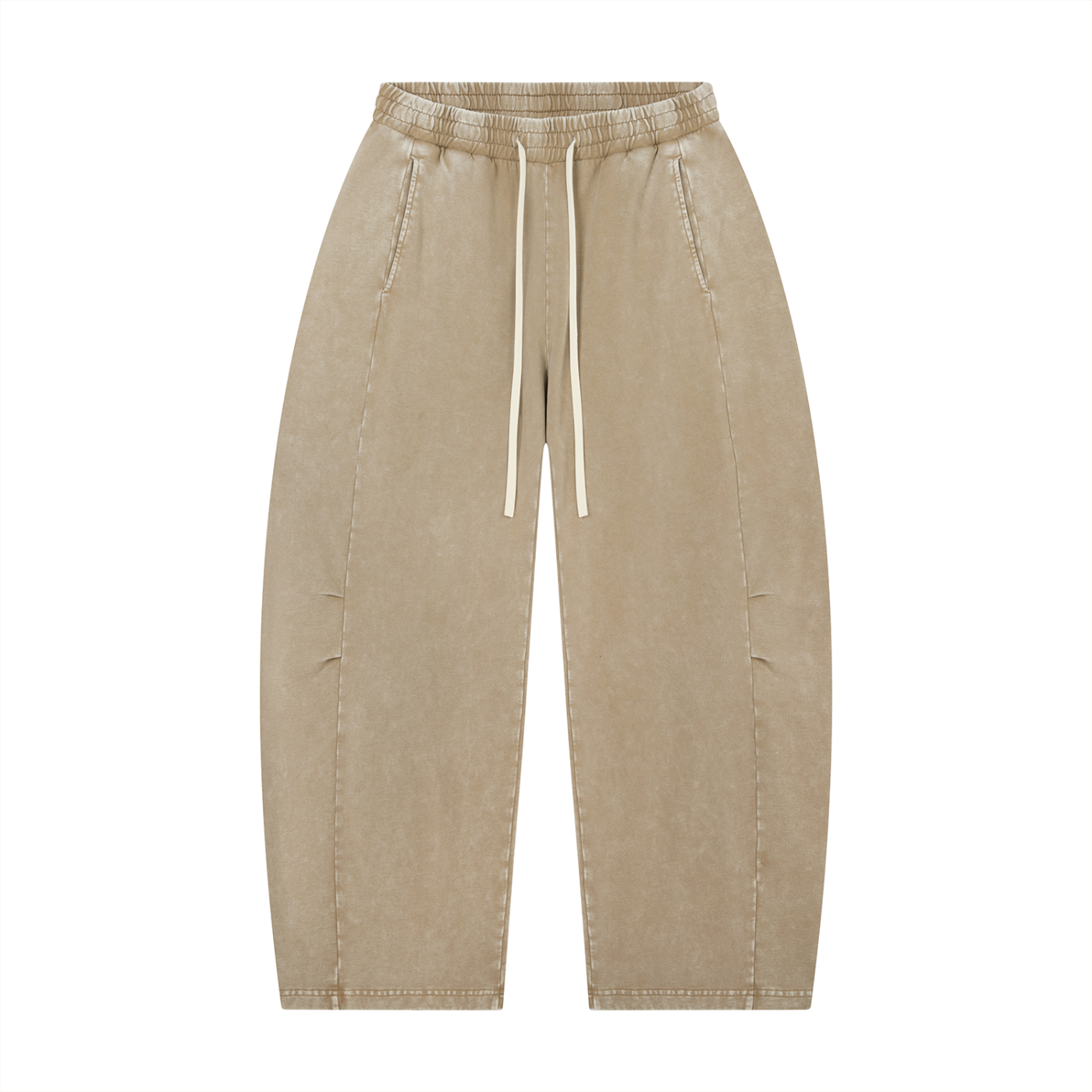 Unisex  Barrel Leg Pants