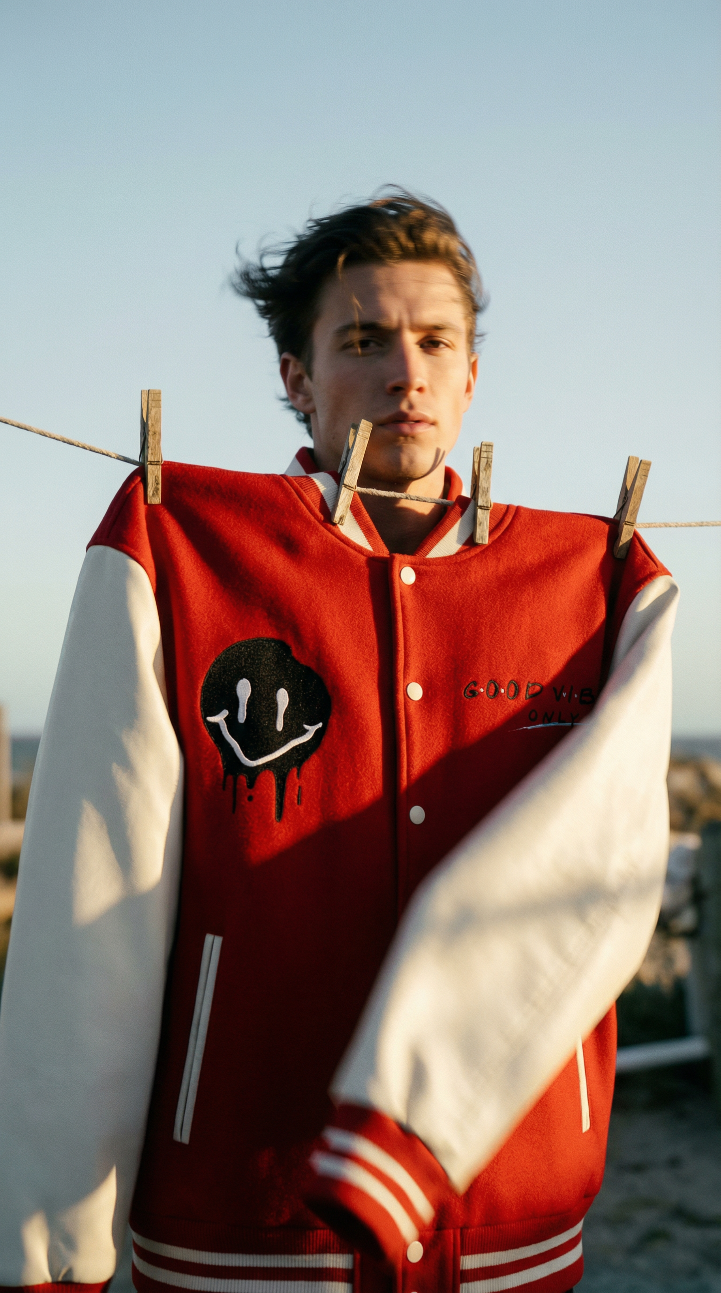 Good Vibes Varsity Jacket