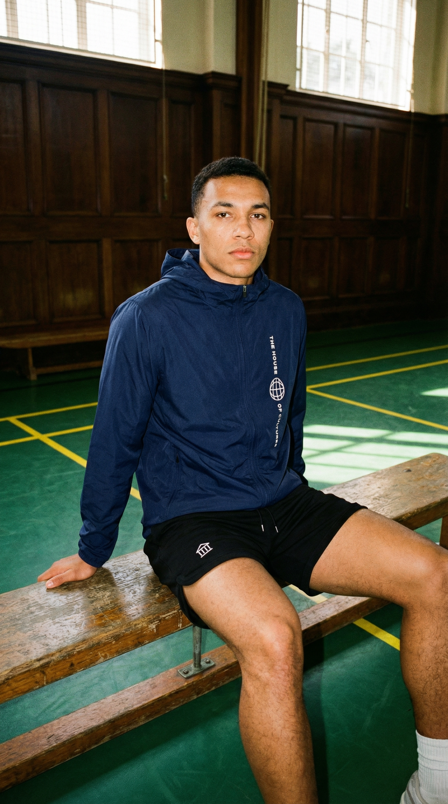 Soft Hooded Sports Jacket