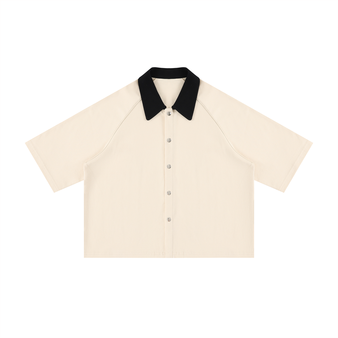 Unisex Color Block Short Sleeve Shirt