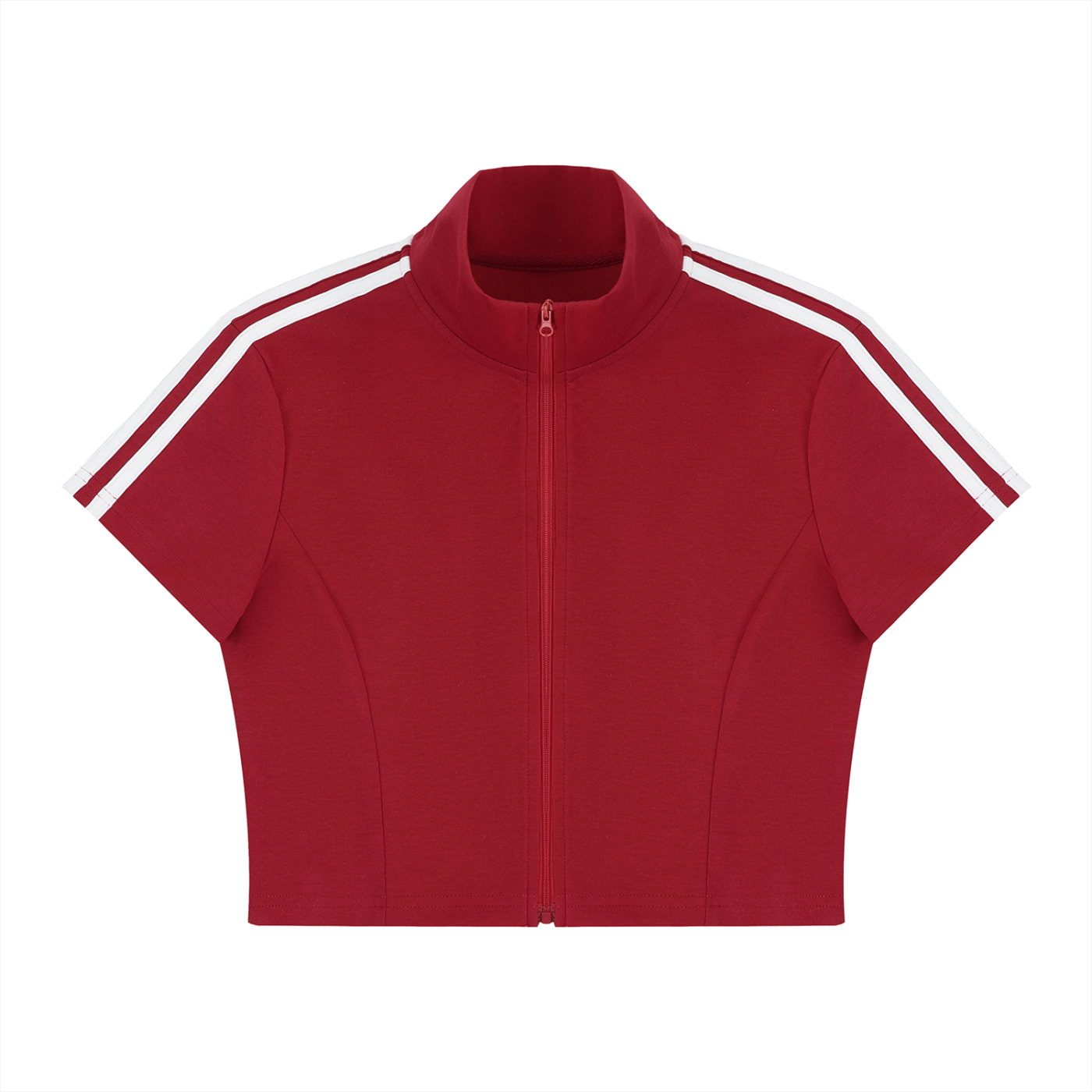 Women's Cropped Full Zip Short Sleeve T-Shirt – The House Of Cultures