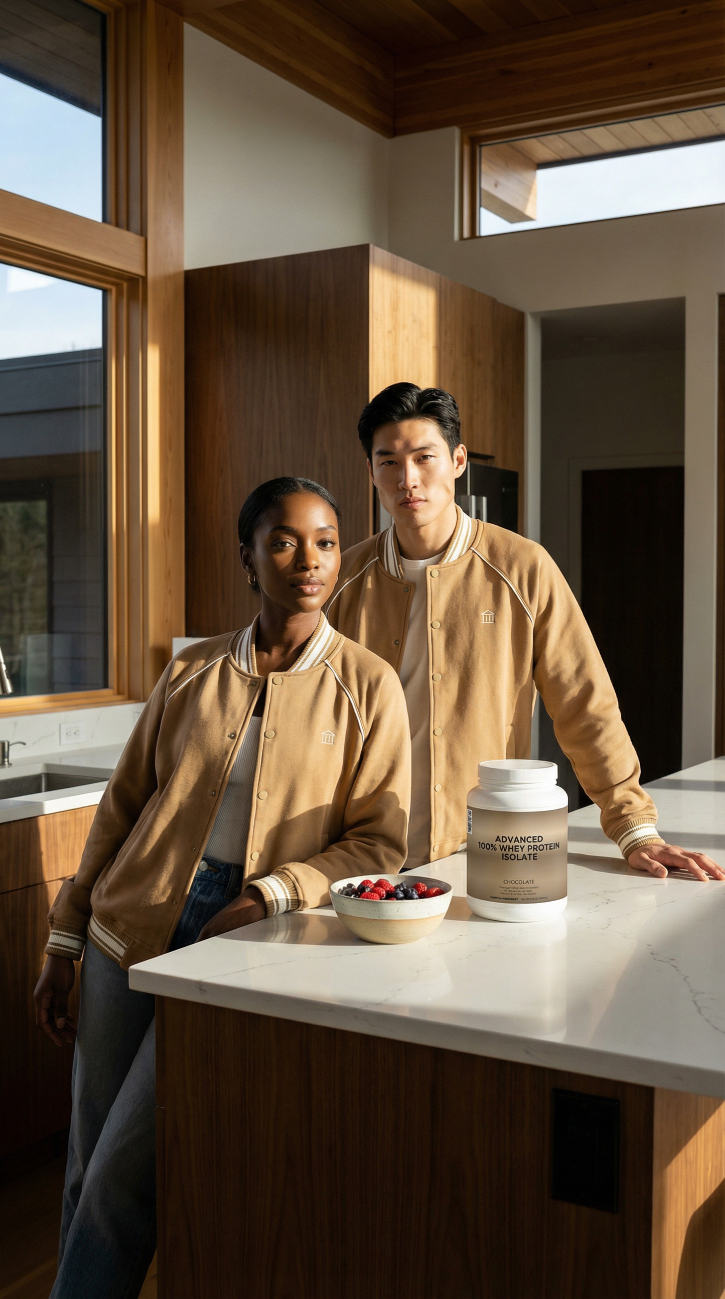 Contrast Trim Raglan Varsity Jacket