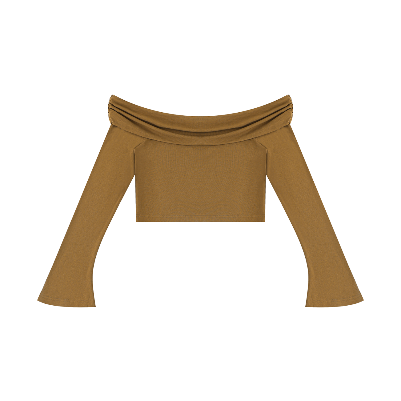 Women's Off-the-Shoulder  Crop T-Shirt