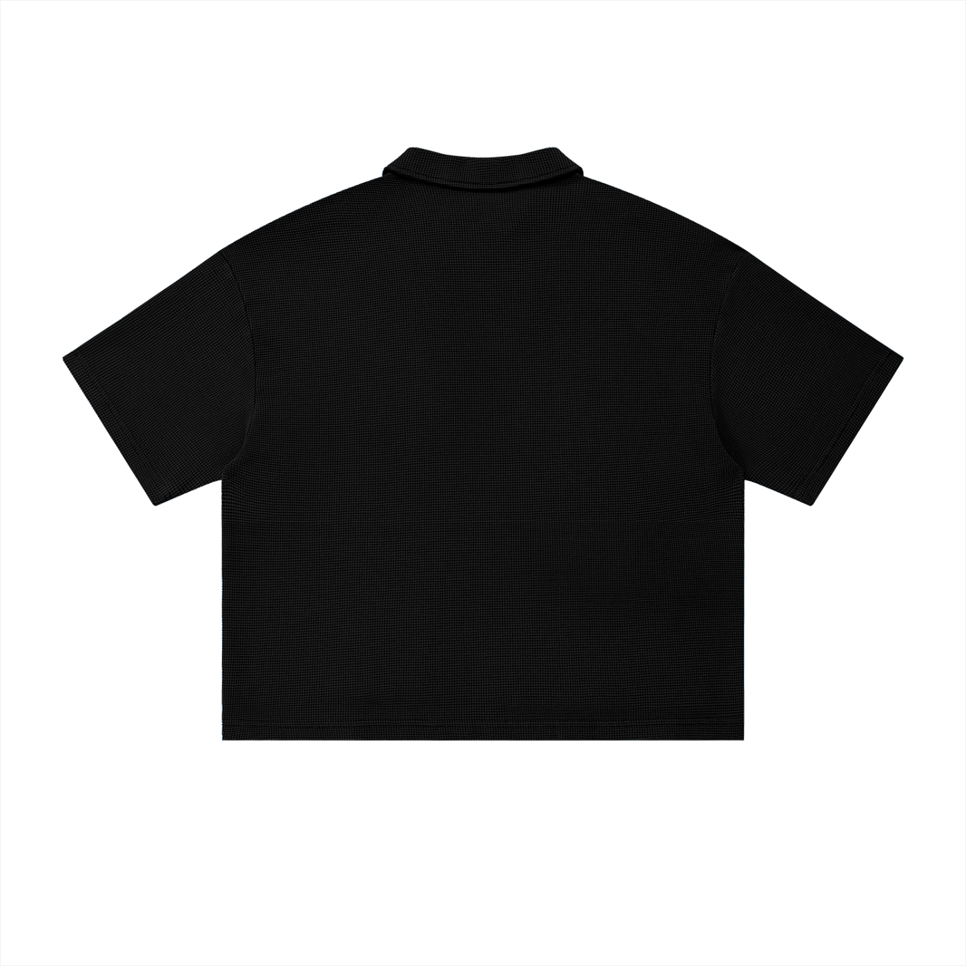 Unisex Vintage Wash Boxy Polo Shirt